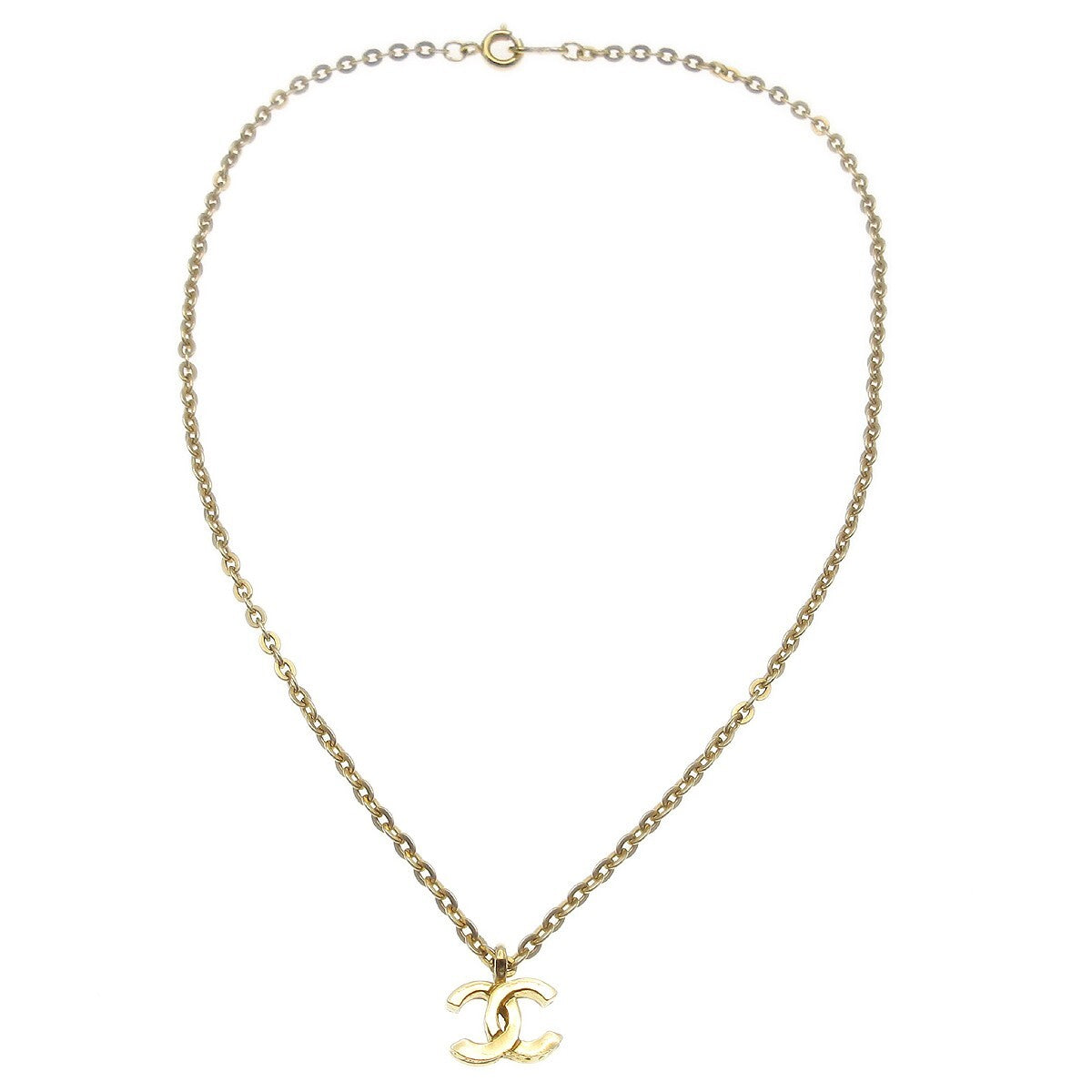 Chanel Vintage CC Pendent Plated Metal Product Image
