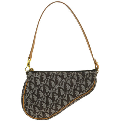 Christian Dior Vintage Saddle Bag Canvas Product Image