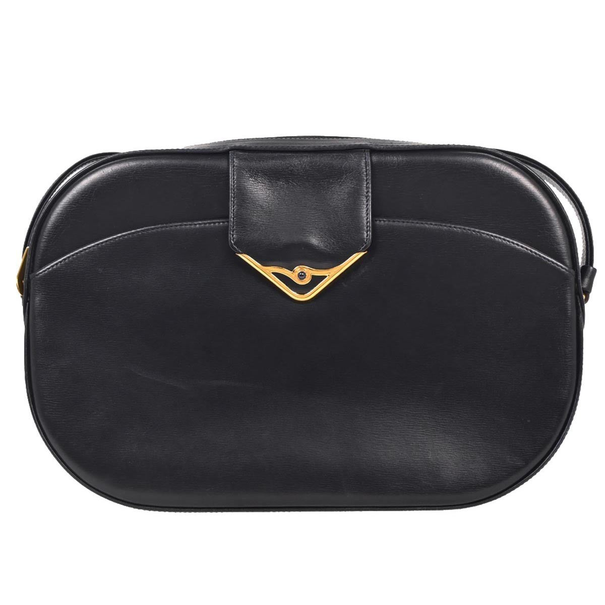 cartier Vintage Shoulder Bag Leather Product Image