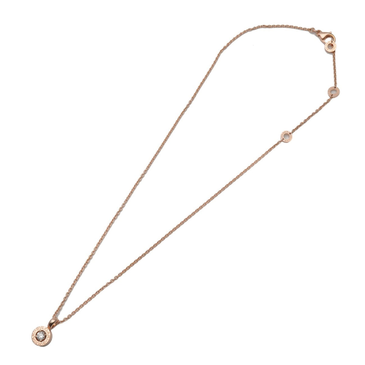 Bvlgari Bvlgari Bvlgari Solitaire Pendant 18K White Gold with Diamond Product Image