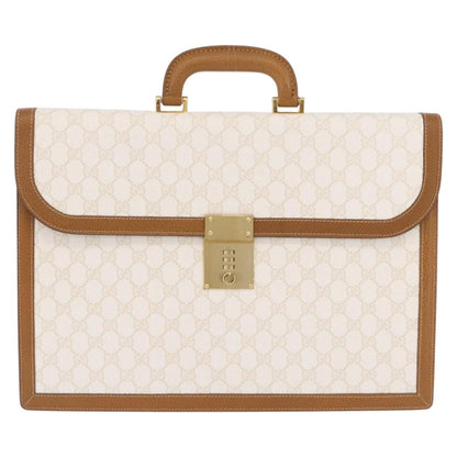 Gucci Business GG Canvas with Leather Medium