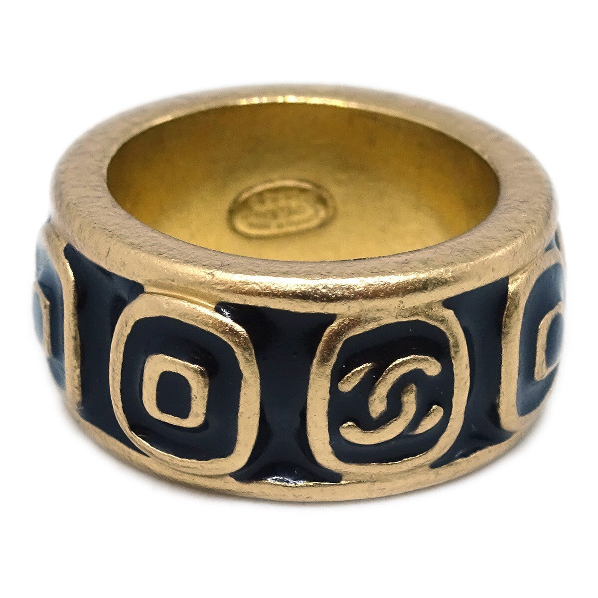 Chanel Logo Ring Gold-plated Product Image