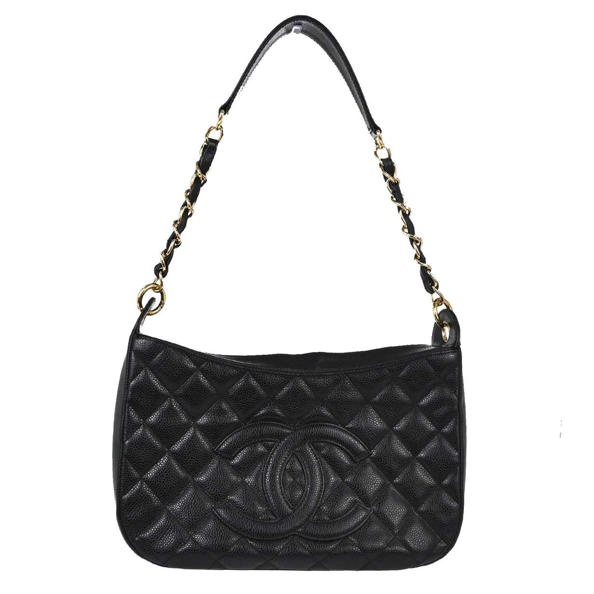 Chanel Timeless CC Chain Quilted Caviar Medium