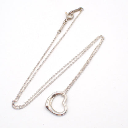Tiffany & Co. Elsa Peretti Open Heart Pendant Sterling Silver 16mm