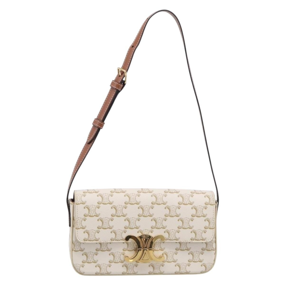 Celine Triomphe East-West Triomphe Coated Canvas Product Image
