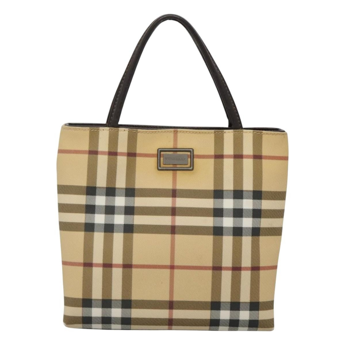 Burberry Nova Check Handbag Nova Check Canvas Product Image
