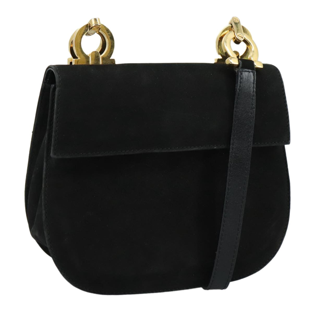 Salvatore Ferragamo Gancini Suede Product Image