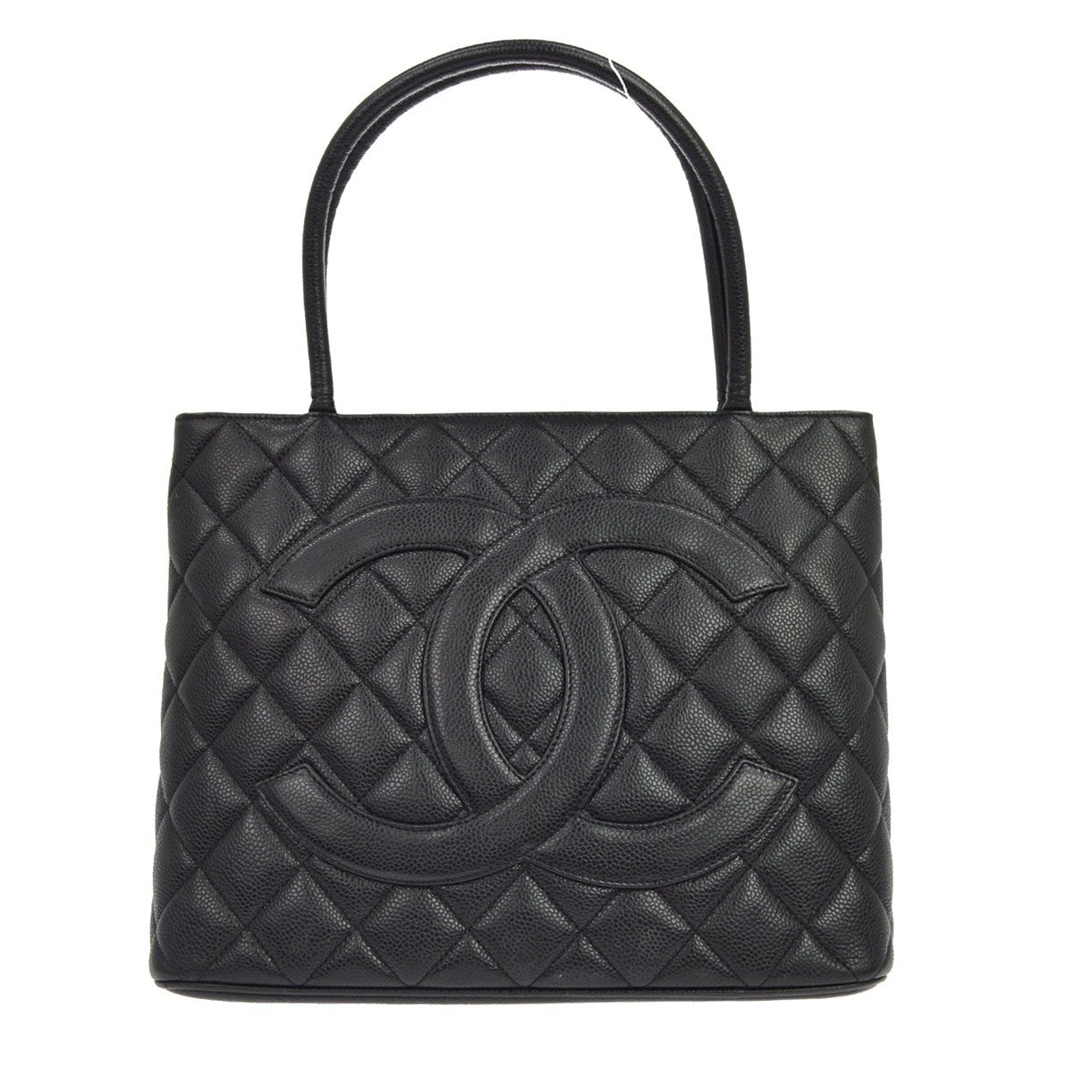 Chanel Medallion Tote Quilted Caviar Product Image