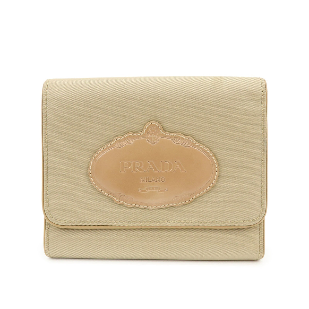 Prada Trifold Compact Saffiano Leather Product Image