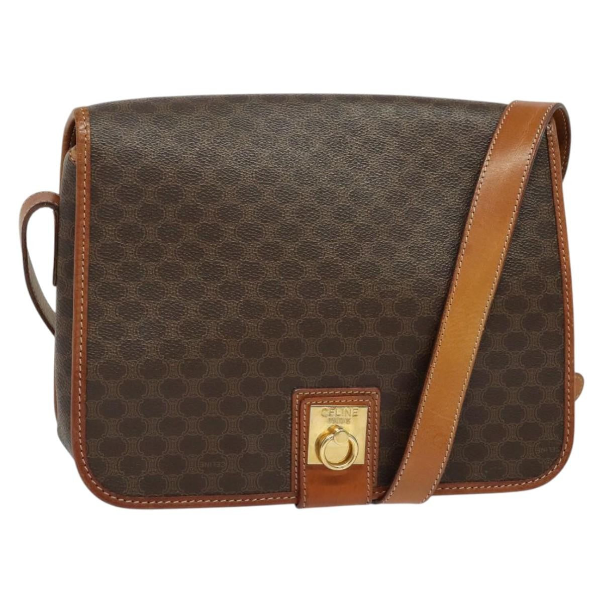 Celine Macadam Shoulder Bag PVC Leather Product Image