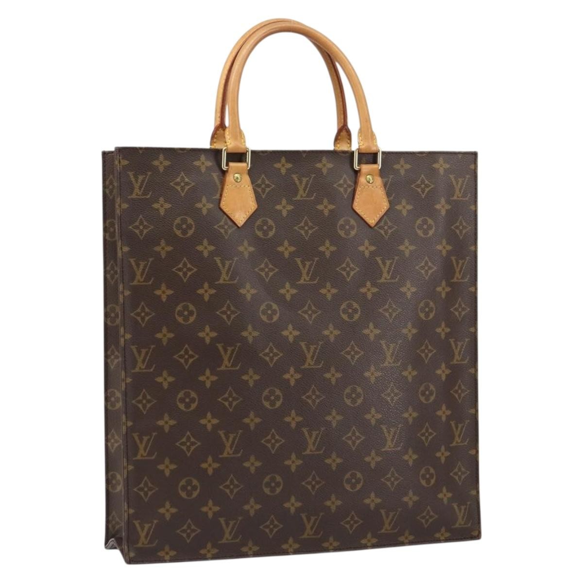 Louis Vuitton Sac Plat Monogram Canvas GM