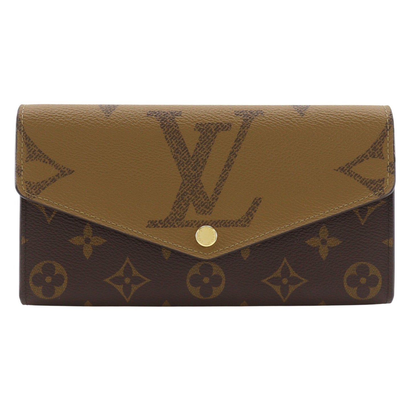 Louis Vuitton Sarah Wallet NM Reverse Monogram Giant and Monogram Canvas Product Image