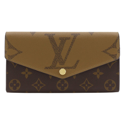 Louis Vuitton Sarah Wallet NM Reverse Monogram Giant and Monogram Canvas Product Image
