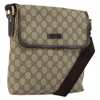 Gucci Flap Messenger GG Coated Canvas Small