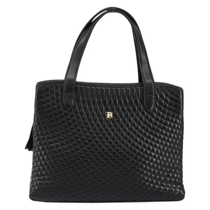 Bally Vintage Handbag Quilted Leather Product Image