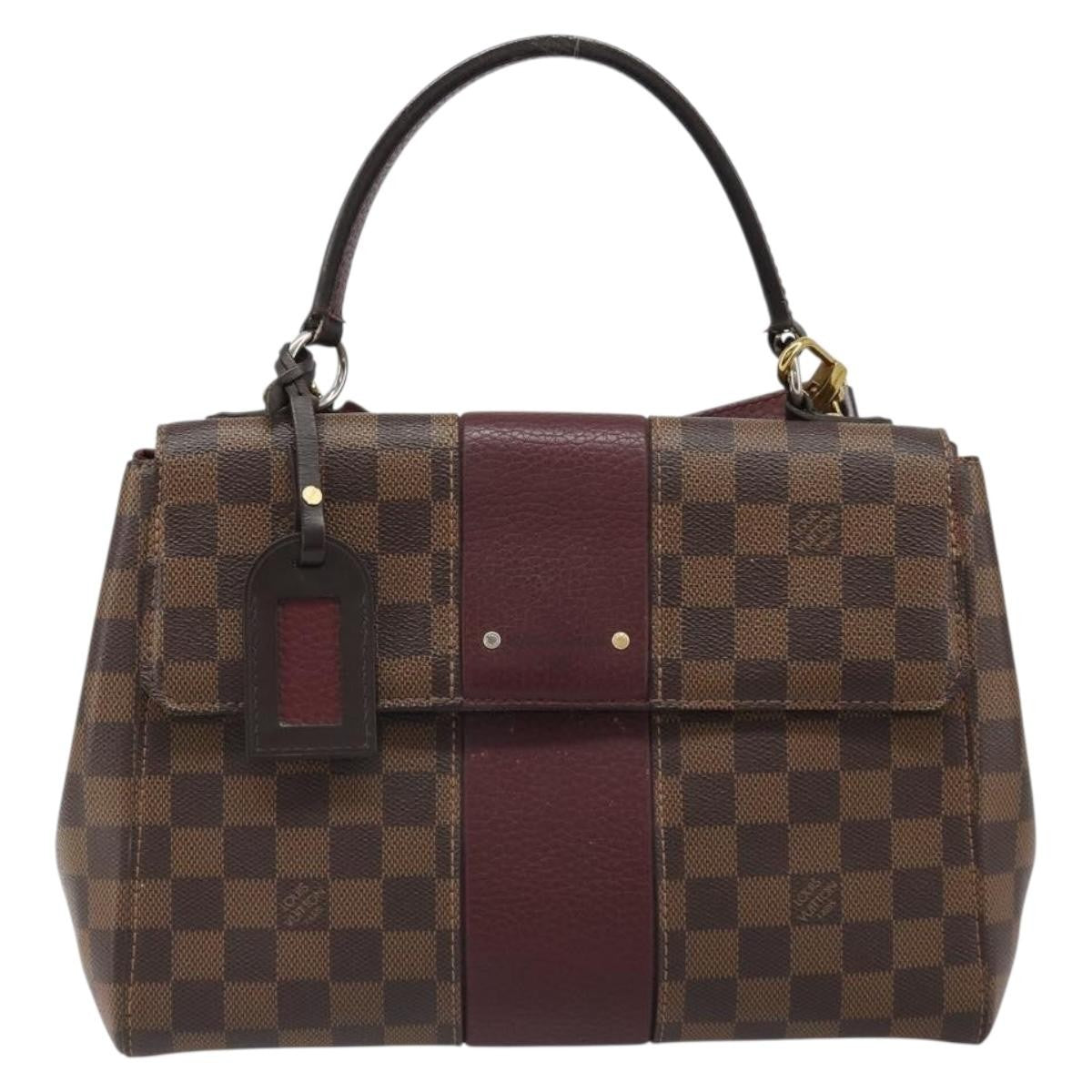 Louis Vuitton Bond Street Damier with Leather BB