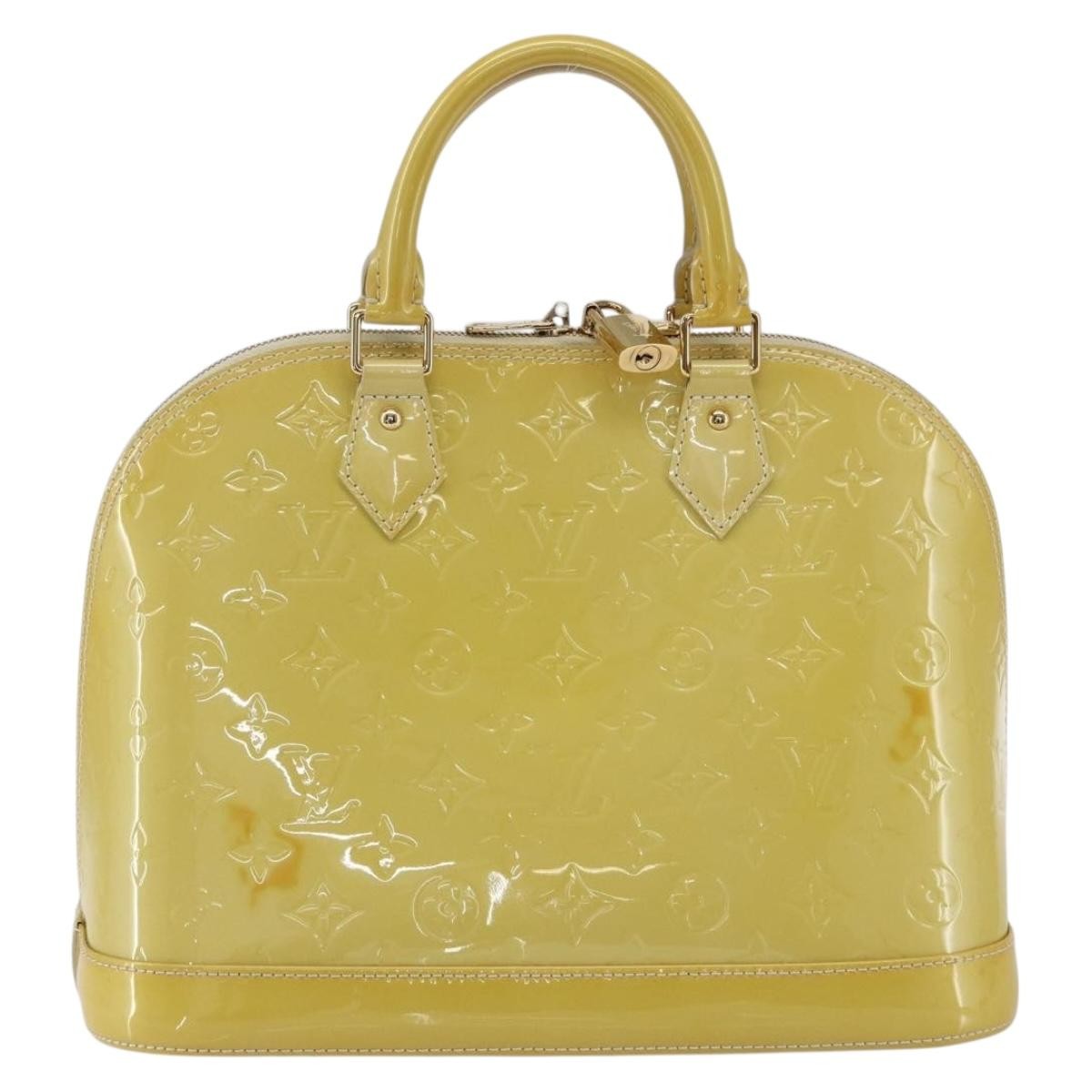 Louis Vuitton Alma Handbag Monogram Vernis PM