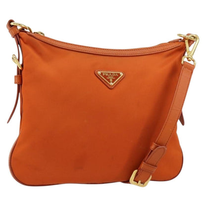 Prada Flat Messenger Tessuto with Leather Small
