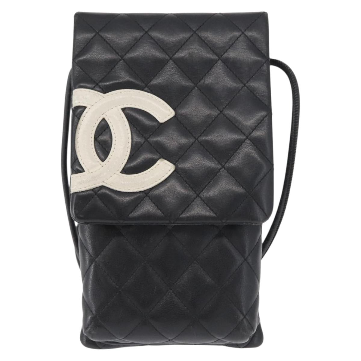 Chanel Cambon Flap Crossbody Bag Quilted Lambskin Product Image