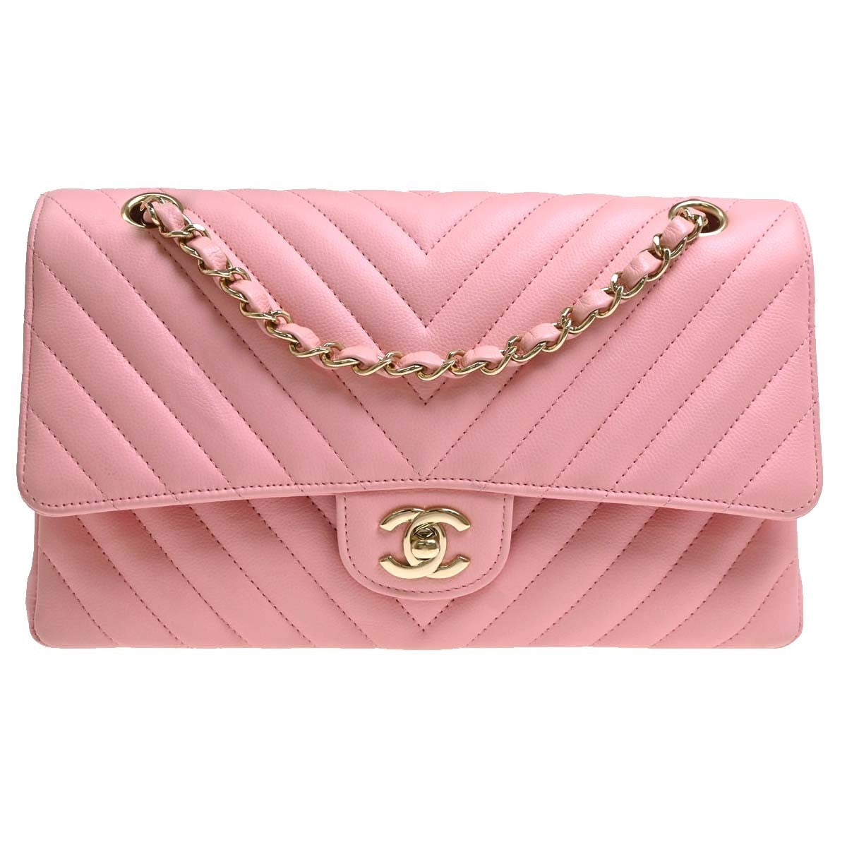 Chanel Shoulder Suede Patchwork Medium