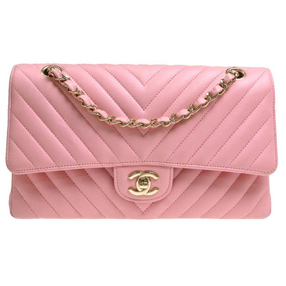 Chanel Shoulder Suede Patchwork Medium