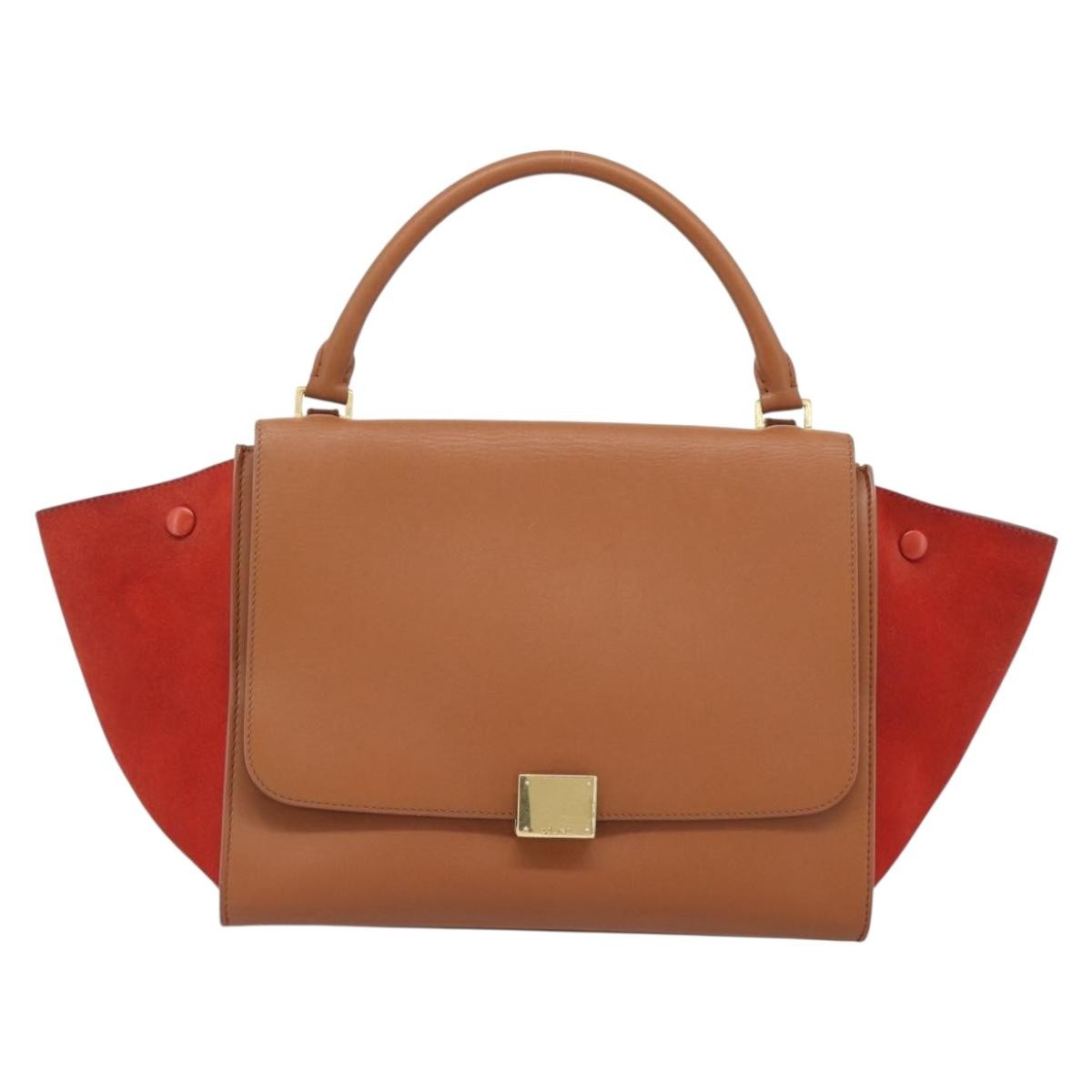 Celine Trapeze Leather with Suede Medium