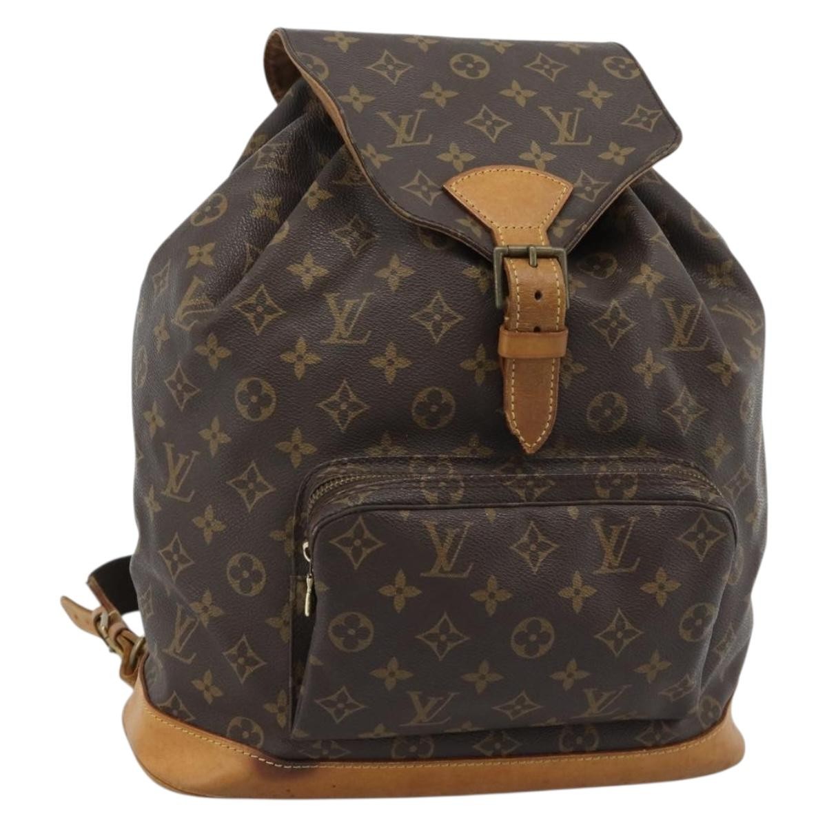 Louis Vuitton Vintage Montsouris Monogram Canvas GM