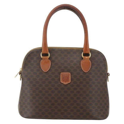 Celine Vintage Macadam Handbag Canvas and Leather Product Image