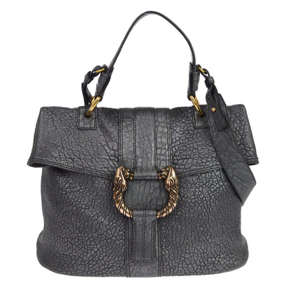 Bvlgari Leoni Top Handle Leather Medium