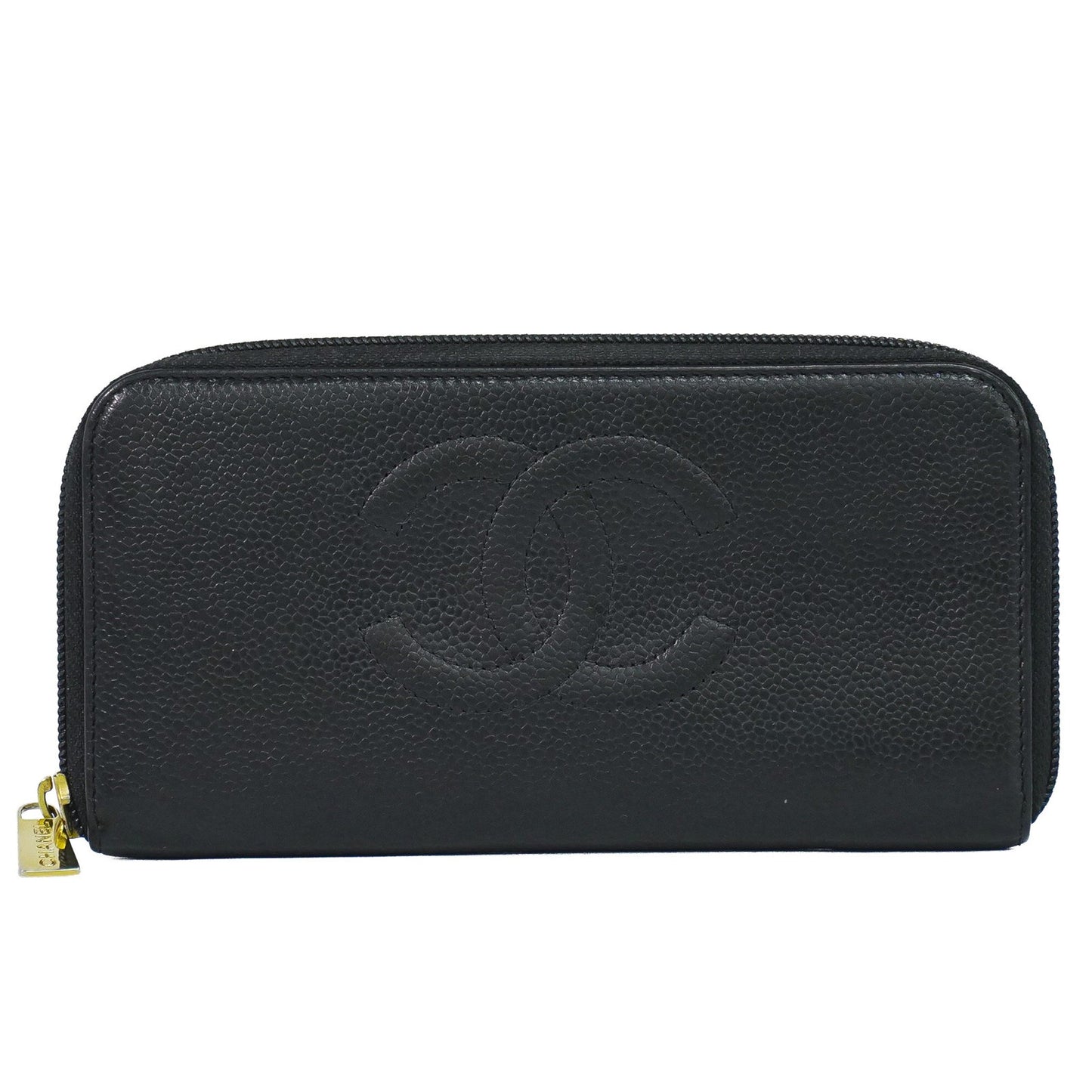 Chanel Timeless CC Zipped Caviar Long