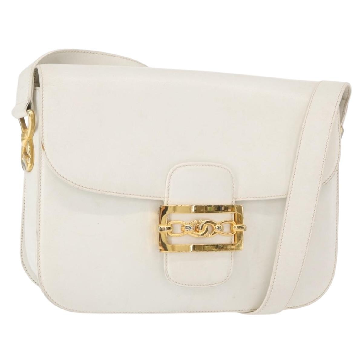 Celine Vintage Shoulder Bag Leather Product Image