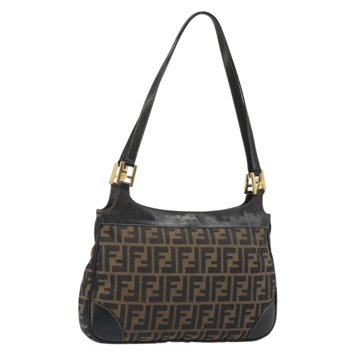 Fendi Chef Hobo Zucca Canvas Medium