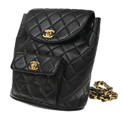 Chanel Vintage CC Pocket Quilted Lambskin Small