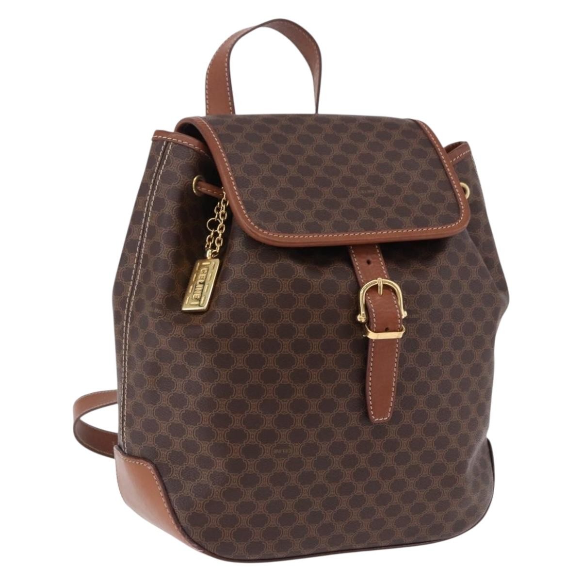 Celine Vintage Macadam Canvas Small