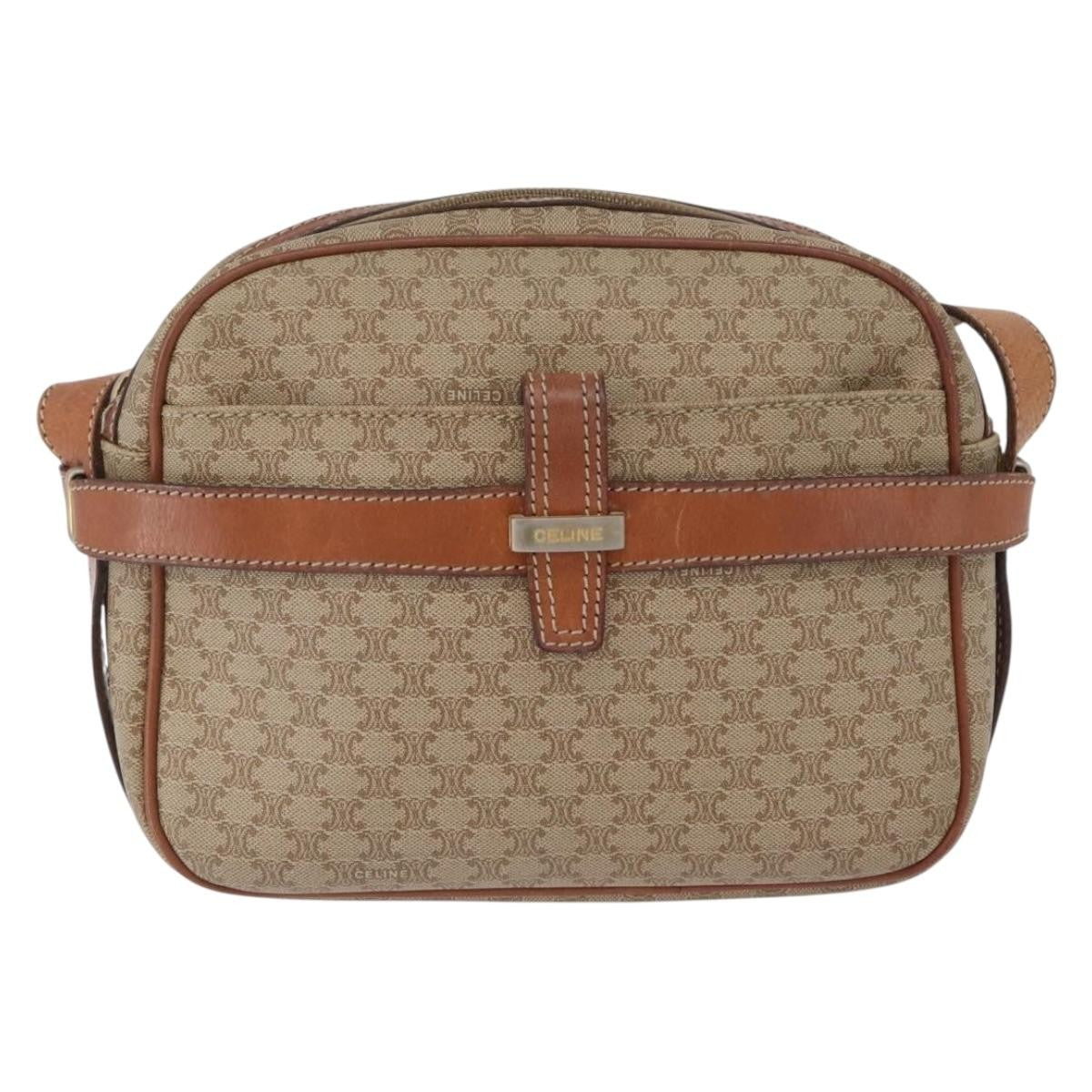 Celine Vintage Macadam Canvas and Leather Product Image