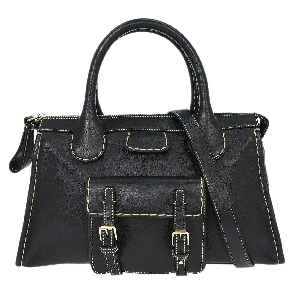 Chloe Edith NM Satchel Leather Medium