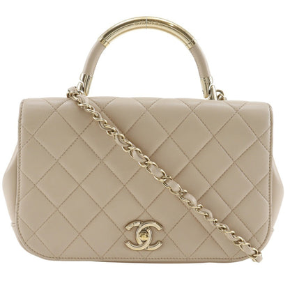 Chanel Carry Chic Flap Quilted Lambskin Small