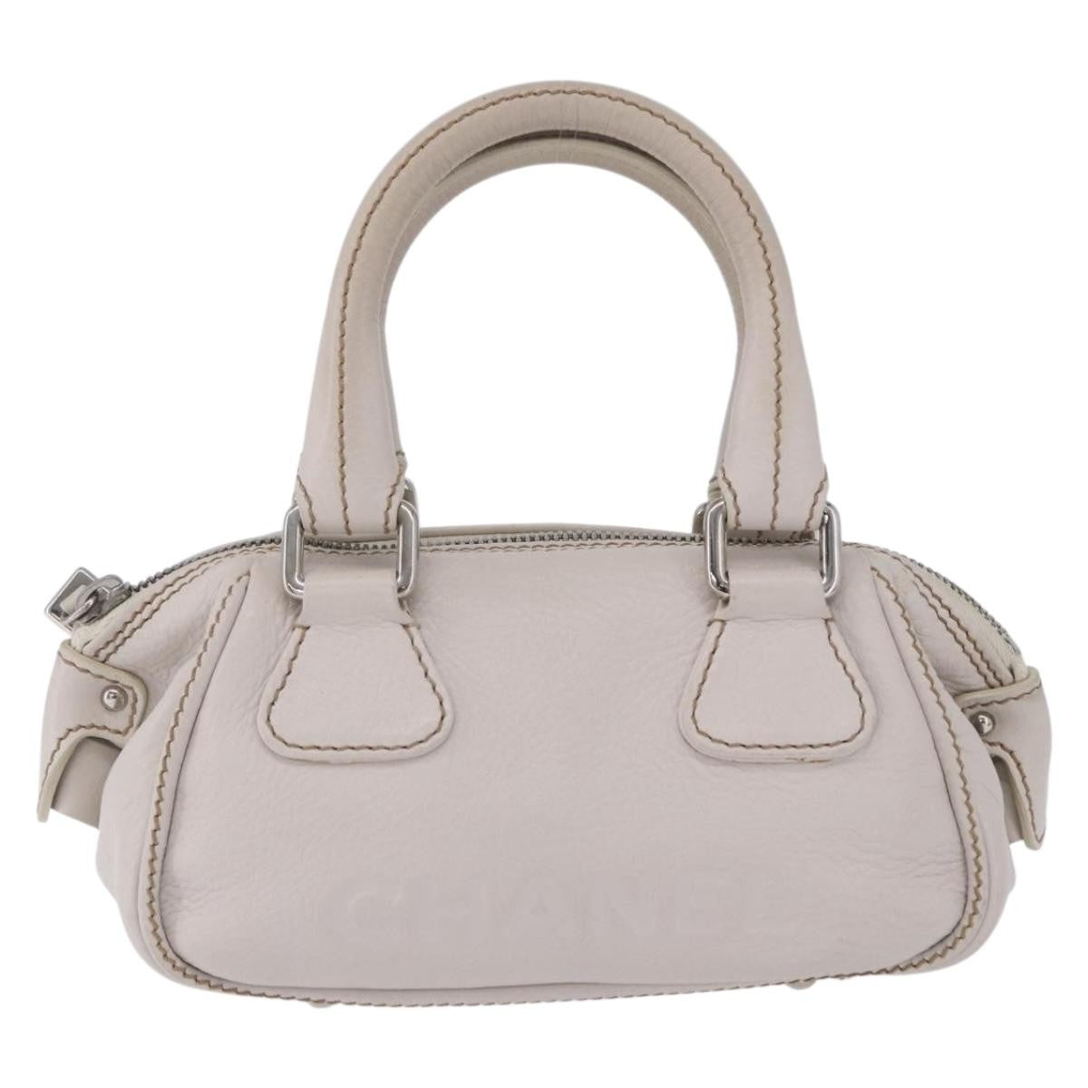 Chanel Lax Tassel Pebbled Leather Medium