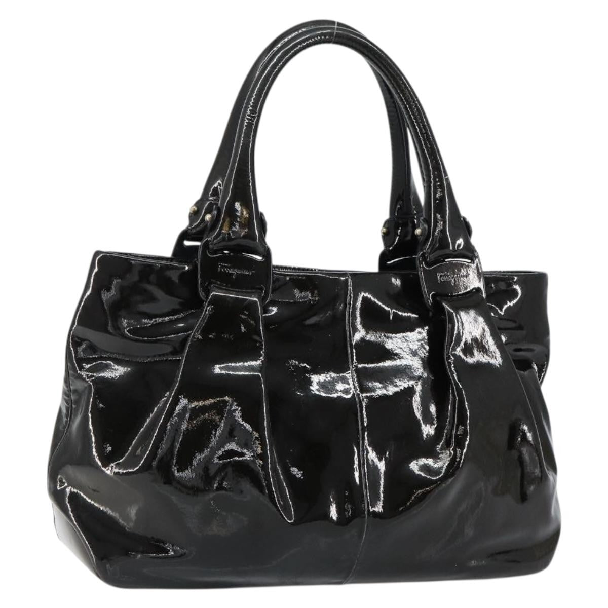 Salvatore Ferragamo Vintage Tote bag Patent Leather Product Image