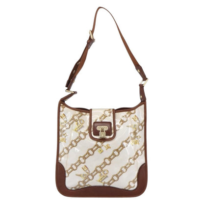 Louis Vuitton Charms Musette Handbag PVC Over Printed Silk Product Image