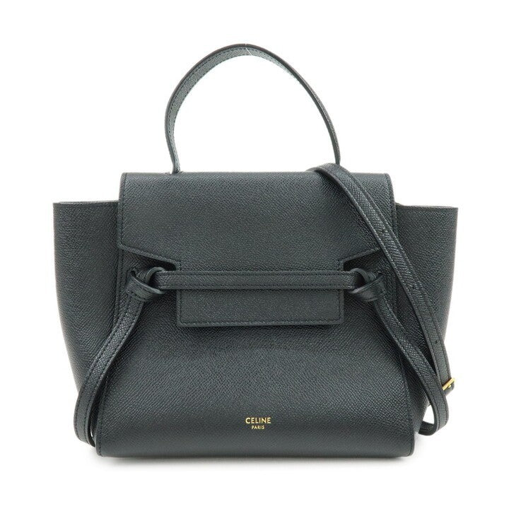 Celine Belt Textured Leather Medium