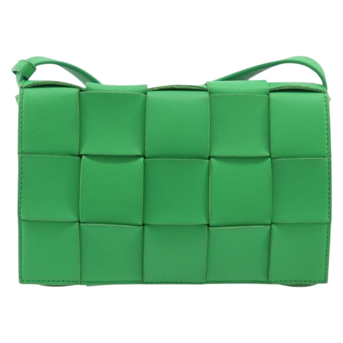 Bottega Veneta Cassette Maxi Intrecciato Leather Small