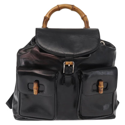 Gucci Vintage Bamboo Leather Medium