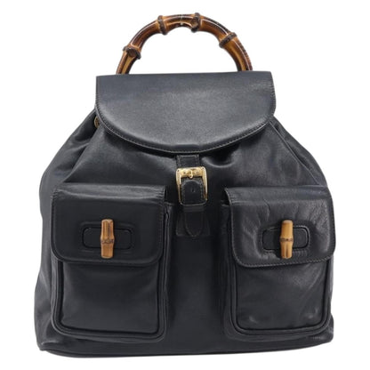 Gucci Vintage Bamboo Leather Medium