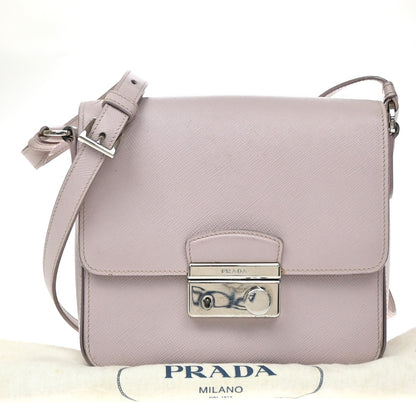 Prada Sound Flap Embroidered Saffiano Medium
