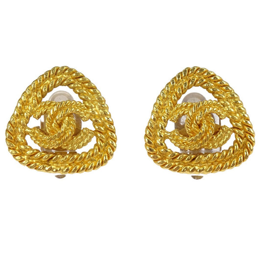 Chanel CC Clip-On Metal with Enamel Product Image