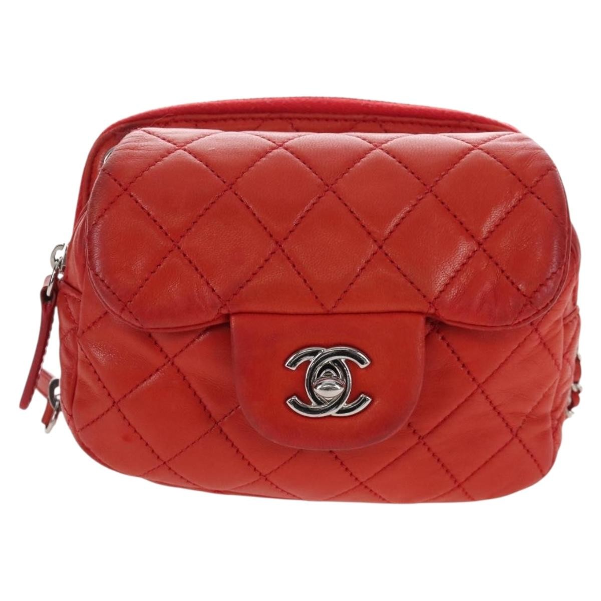 Chanel Wallet on Chain Flap Quilted Calfskin Mini
