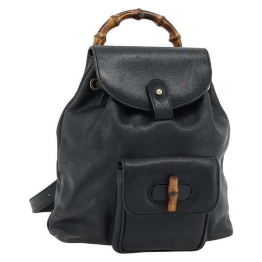 Gucci Vintage Bamboo Leather Mini