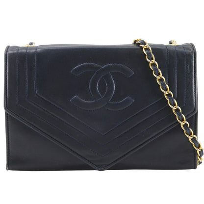 Chanel Vintage CC Envelope Chain Flap Lambskin Small