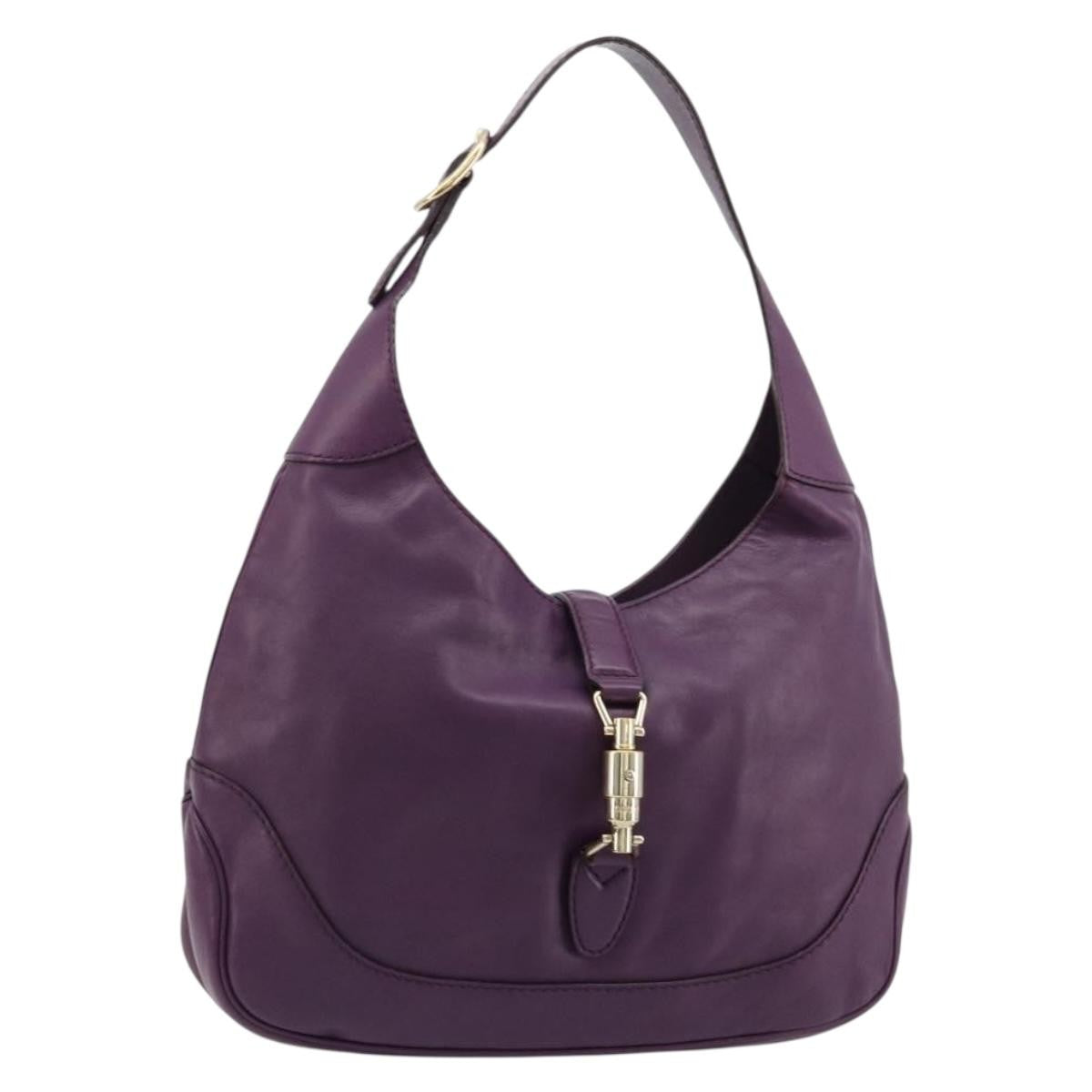 Gucci Jackie Original Shoulder Bag Leather Medium